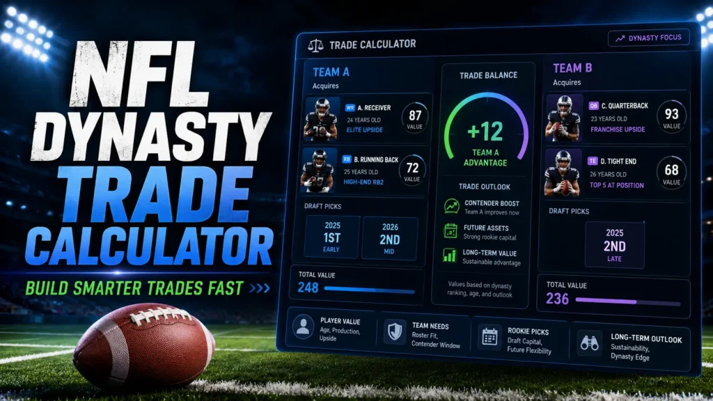 NFL-Dynasty-Trade-Calculator-Build-Smarter-Trades-Fast